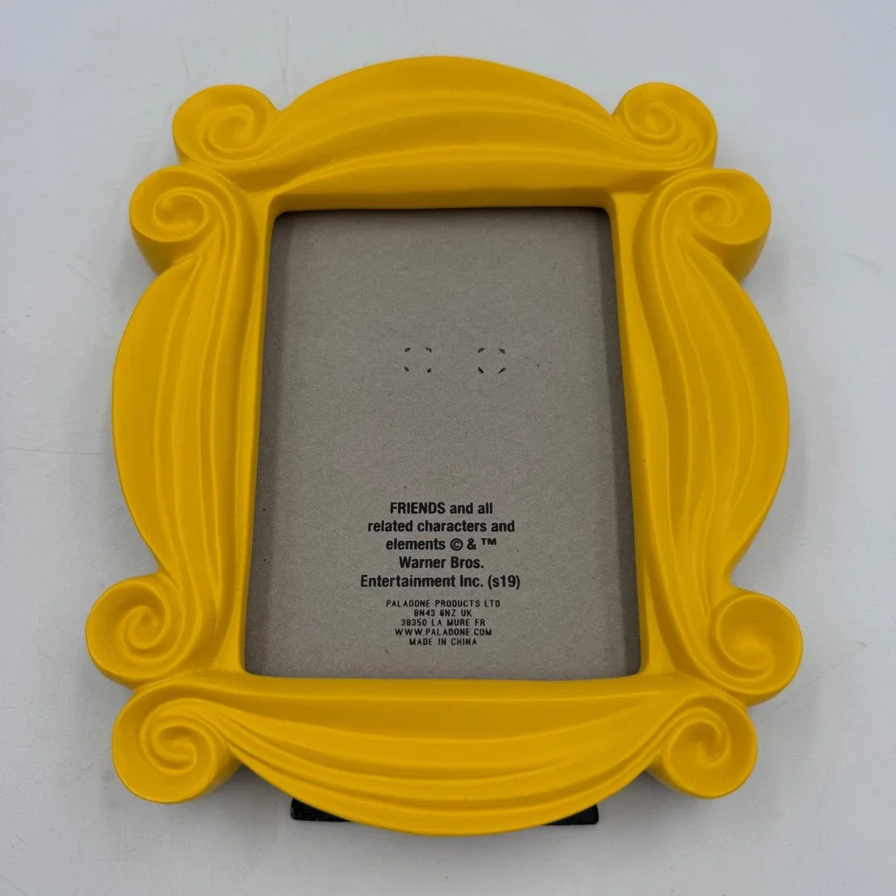 Friends TV Show Monica's Door Yellow Peephole Picture Frame w/ Box 7x6